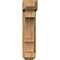 Ekena Millwork Balboa Craftsman Rough Sawn Bracket w/ Offset Brace, Western Red Cedar, 6"W x 18"D x 26"H BKT0604X18X26BOA04RWR - alternate 2